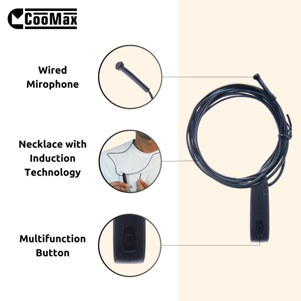 Hidden Bluetooth Earpiece Neckloop