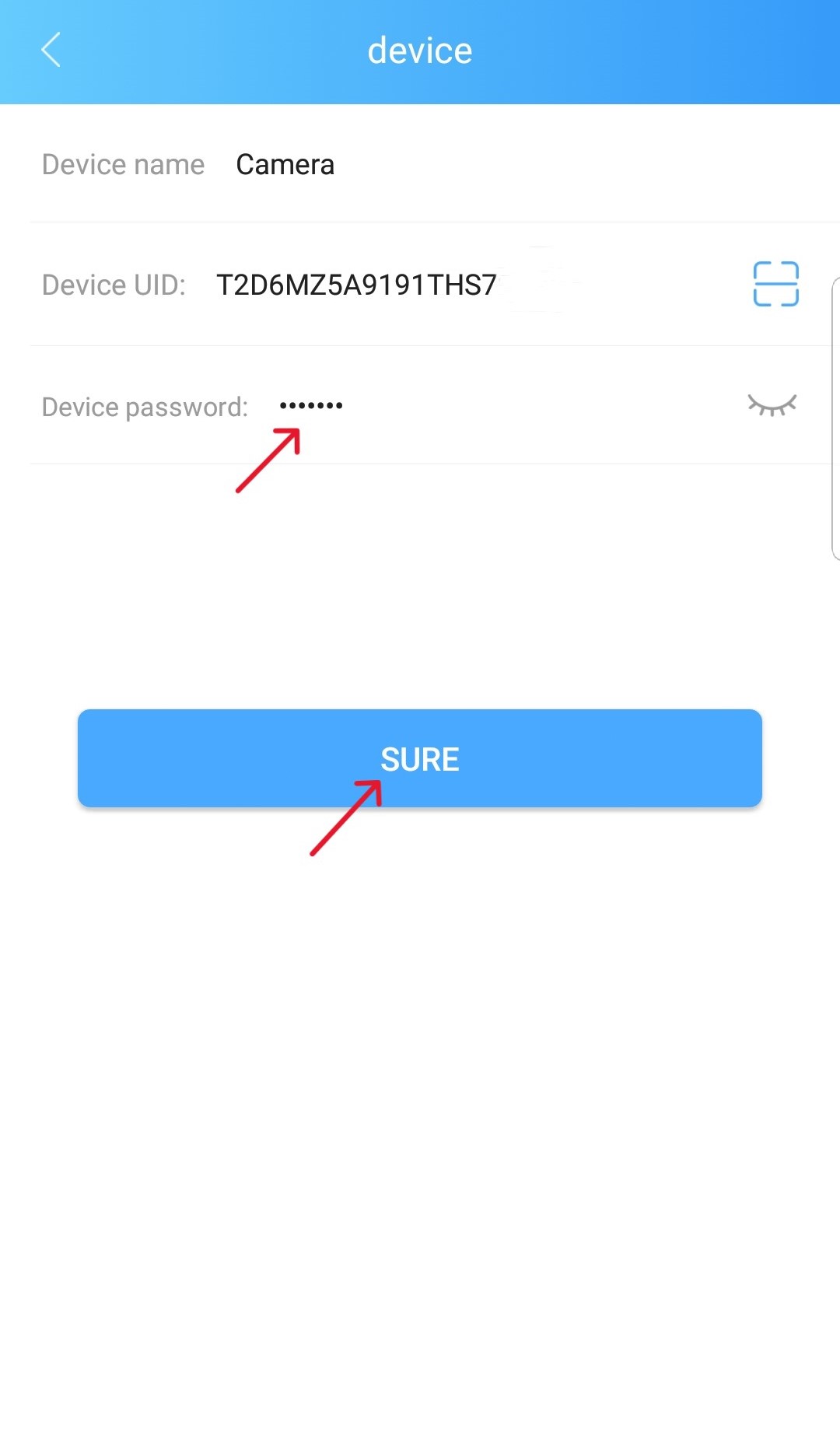 25-Write Password and Sure
