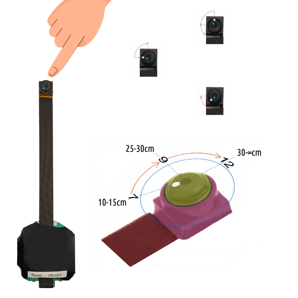 Adjust Focus Hidden Camera WIfi microSD