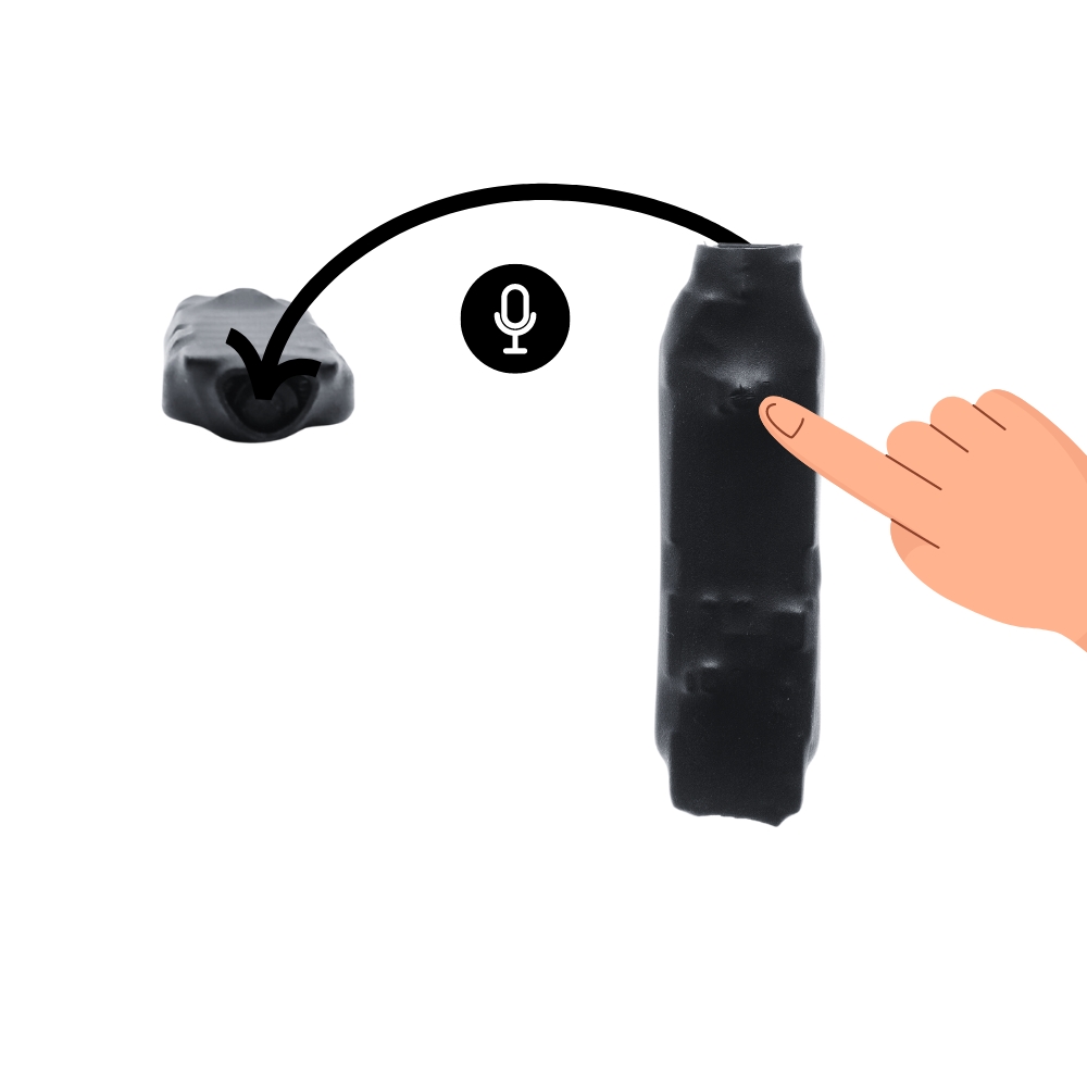 Button and Microphone Vip Pro Piece Bluetooth Spy Earphone