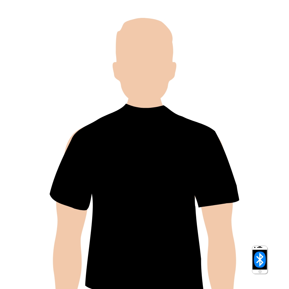 CooMax Instructions Spy Earpiece Bluetooth T-Shirt Body