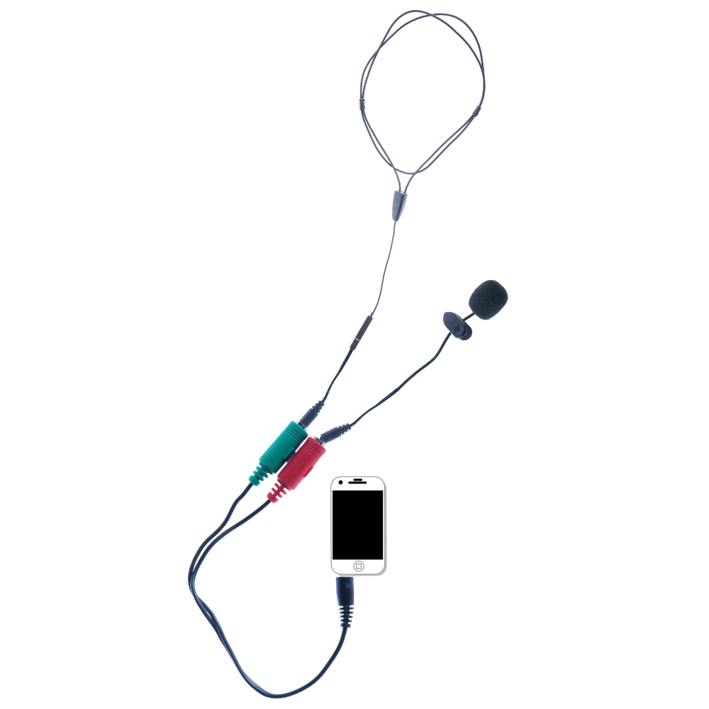 Spy Earpiece with Microphone Cable