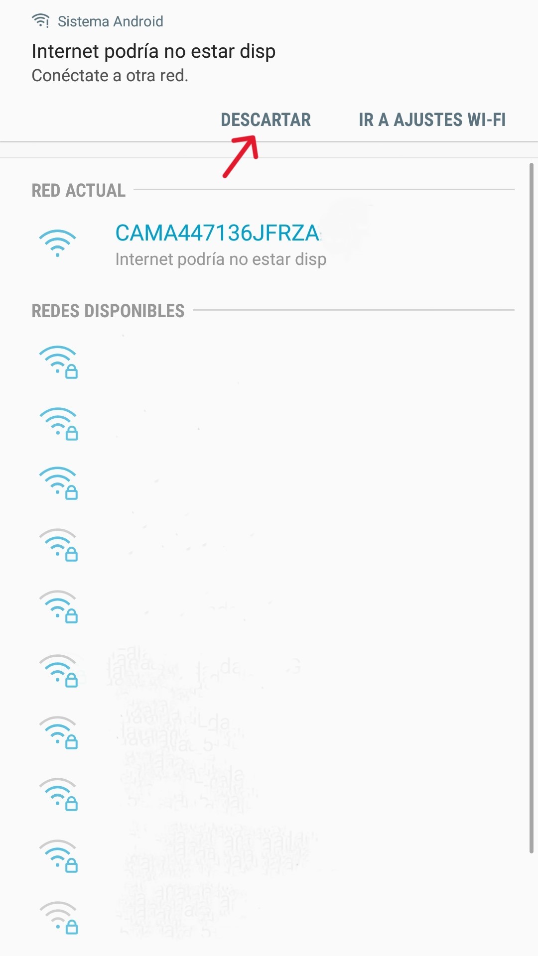 Keep Wifi with No Internet