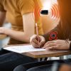 Spy Camera with Spy Earpiece for Exam
