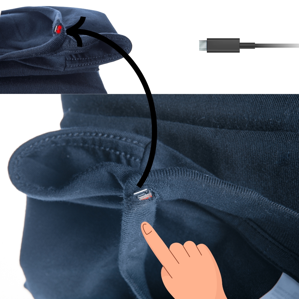 Turn Off and Charge Vip Pro Bluetooth T-Shirt Spy Earphone