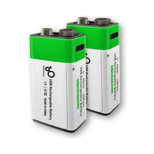 9V Rechargeable Batteries