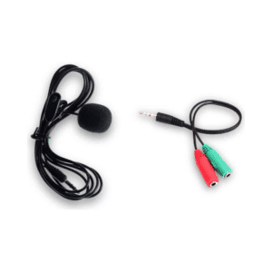 Wired Microphone and Jack Adapter