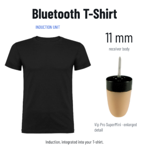 Bluetooth T-Shirt Earpiece Kit