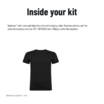 Bluetooth T-Shirt Earpiece Kit — product gallery 5