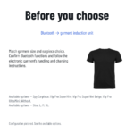 Bluetooth T-Shirt Earpiece Kit — product gallery 6