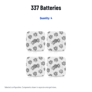 337 / SR416SW Batteries — Quantity: 4