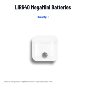 LIR640 MegaMini Batteries — Quantity: 1