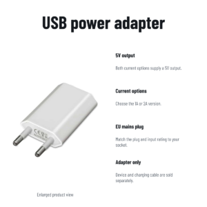 EU USB Power Adapter — product gallery 2