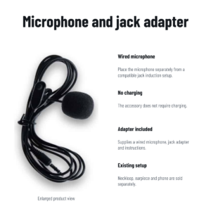 Wired Microphone and Jack Adapter — product gallery 2