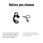 Wired Microphone and Jack Adapter — product gallery 3