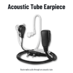 Two-Pin Acoustic Tube Earpiece