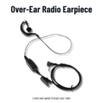 2.5 mm Over-Ear Radio Earpiece
