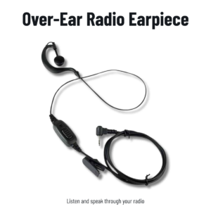 2.5 mm Over-Ear Radio Earpiece