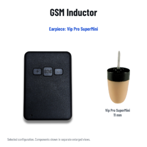 GSM Inductor Earpiece Kit — Spy Earpiece: Vip Pro SuperMini